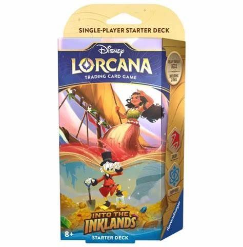 Disney Carte collezionabili: Lorcana Ruby & Sapphire Starter Deck (EN) – Nuovo e nell'imballaggio originale da Kreuzlingen venduto da Silva_Ludus