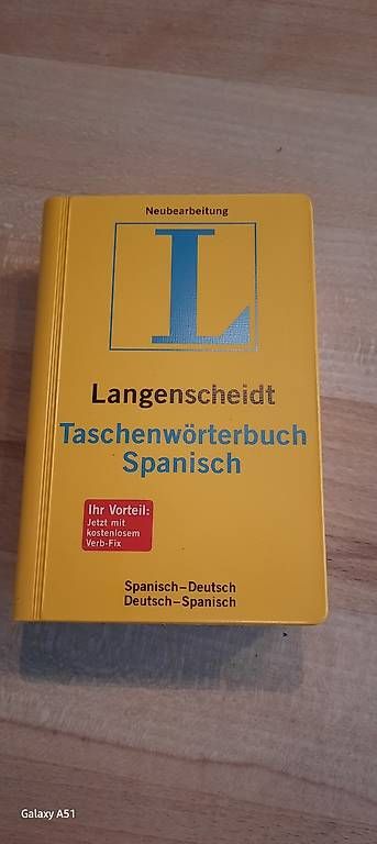 Libri: ***Langenscheidts*** Wörterbuch Spanisch – Usato da Wädenswil venduto da H2H_Secondhandshop