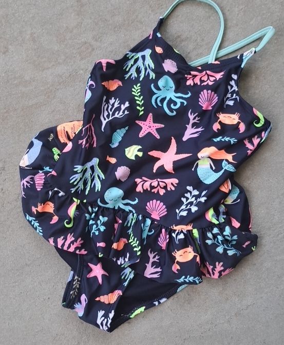 Costumi da bagno & Bikini: Süsser Badeanzug mit Meerestier-Muster, Grösse 98 – Usato da Bergdietikon venduto da Staphylococcus