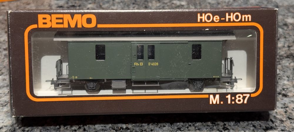 Bemo H0m 3264 RhB Gepäckwagen D2 4032 | Kaufen auf