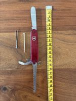 VICTORINOX Sackmesser, 84 mm, rot transparent 