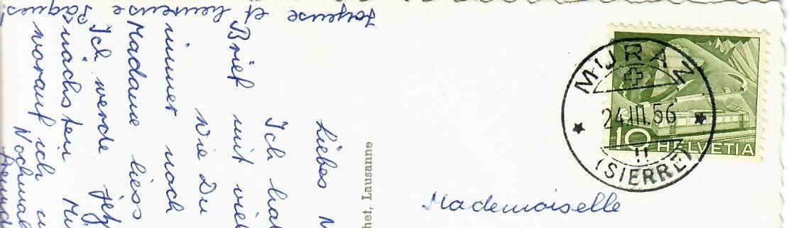 Ansichtskarten: Sierre – Gebraucht aus Hochdorf von Ziegel-16 1