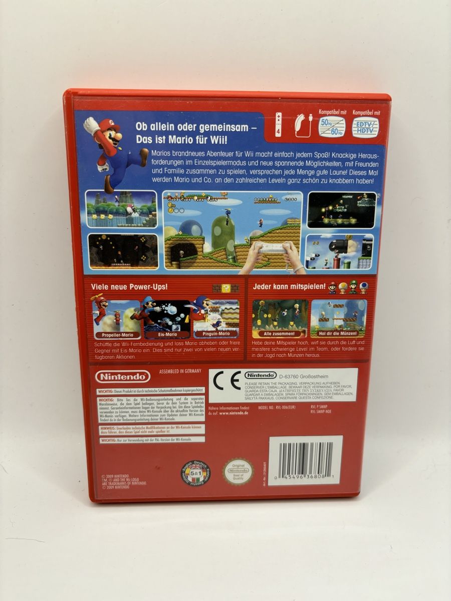 Spiele: New Super Mario Bros Wii – Gebraucht aus Meyrin von  1