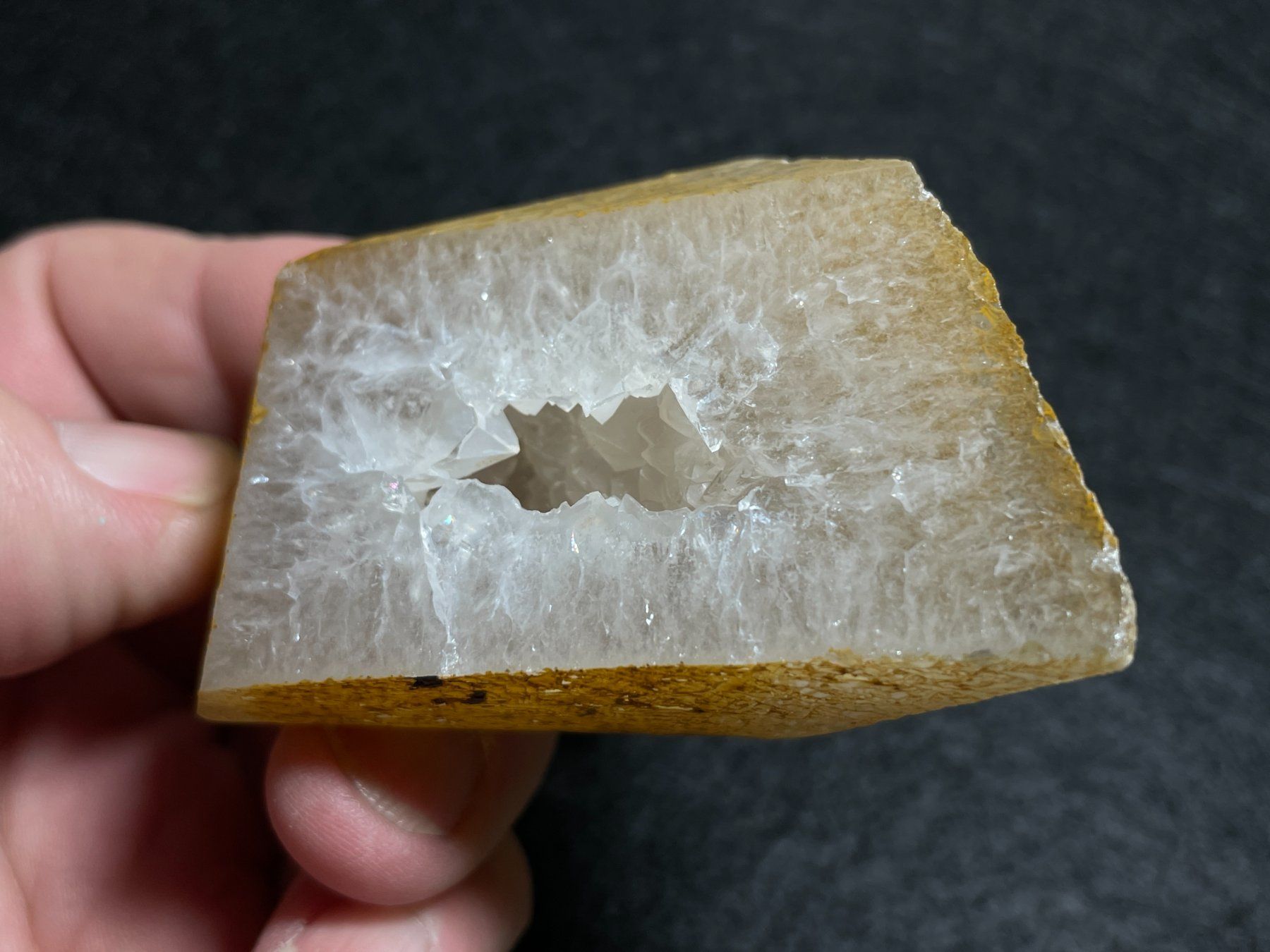 Minerali & Pietre curative: Rare agate polyédrique - géode géométrique – Nuovo (secondo la descrizione) da Cernier venduto da Tashi_Delek 5