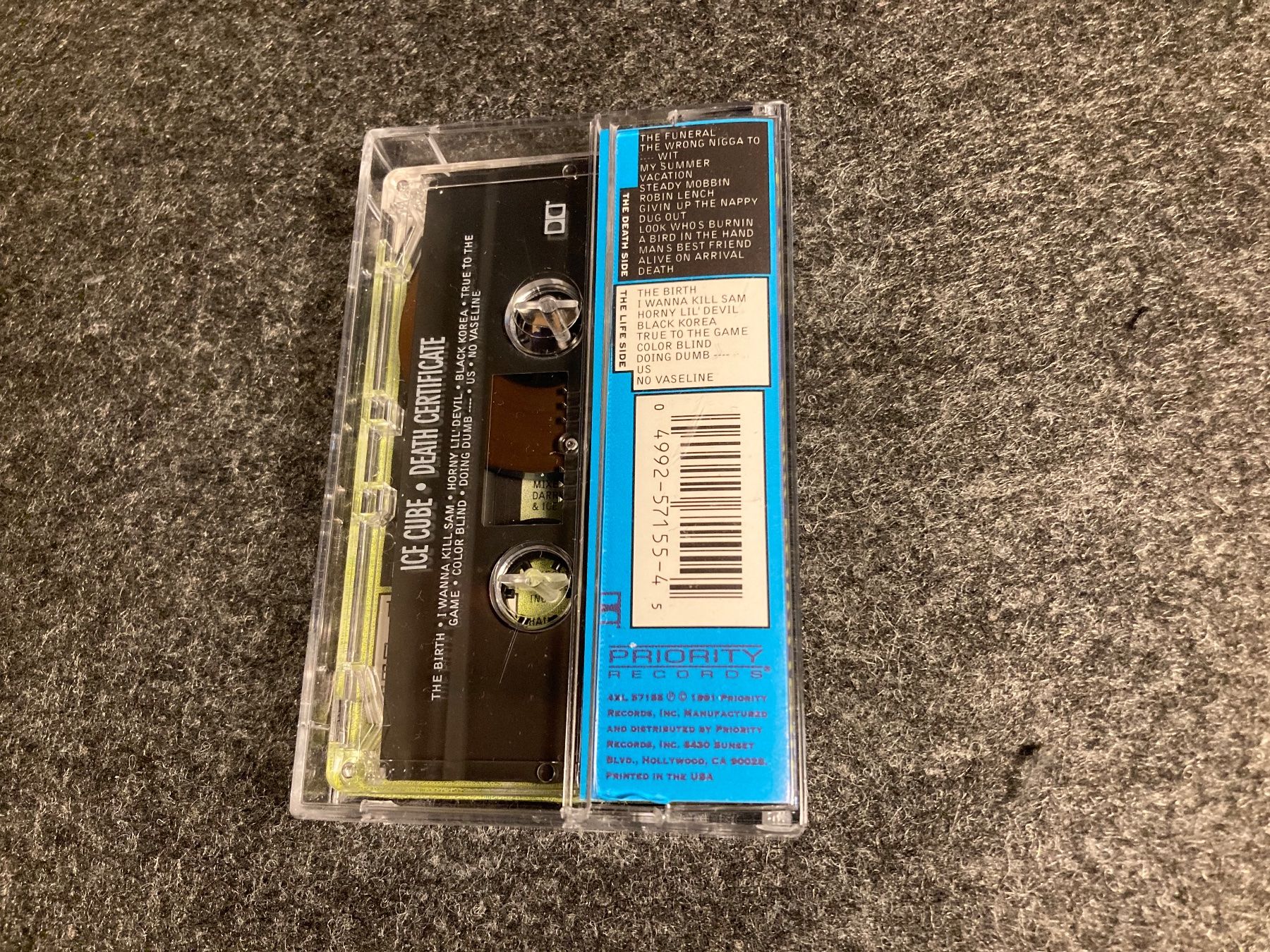 Kompaktkassetten: Ice Cube - Death Certificate (MC) – Gebraucht aus Fribourg von Karushi 2
