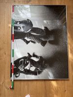 Bilderrahmen silber 98cm x 74 cm
