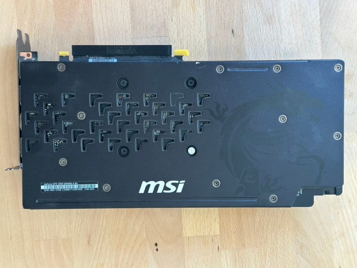 Nvidia Schede grafiche: GeForce GTX 1060 Gaming X 6G – Usato da Genève venduto da jf2_2xn5 2