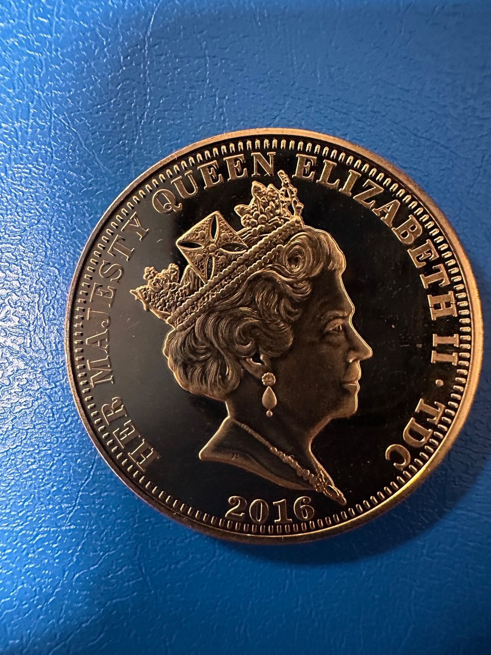 Alle Münzen: ENGLAND 2016 90. GEBURTSTAG QUEEN – Gebraucht aus Watt von phila13 1
