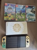 Nintendo switch spécial édition Zelda+3jeux