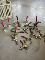 Posten Spannzwingen / Kniehebelspanner / Schnellspanner