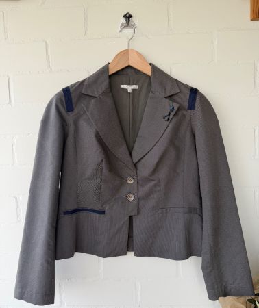 Liliane H.  Blazer Braun-Grau Gr. 40
