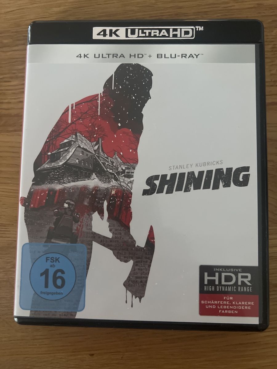 Alle DVDs: Shining 4K Ultra HD + Blu-ray Disc – Gebraucht aus Steffisburg von balboa_76