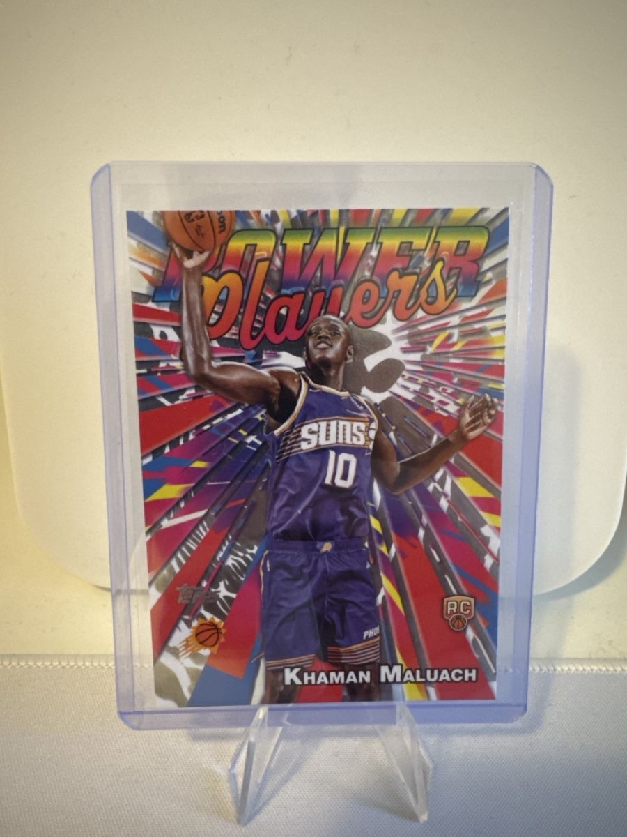 Karten: Khaman Maluach Topps Power Players – Gebraucht aus Dulliken von alpi.cards