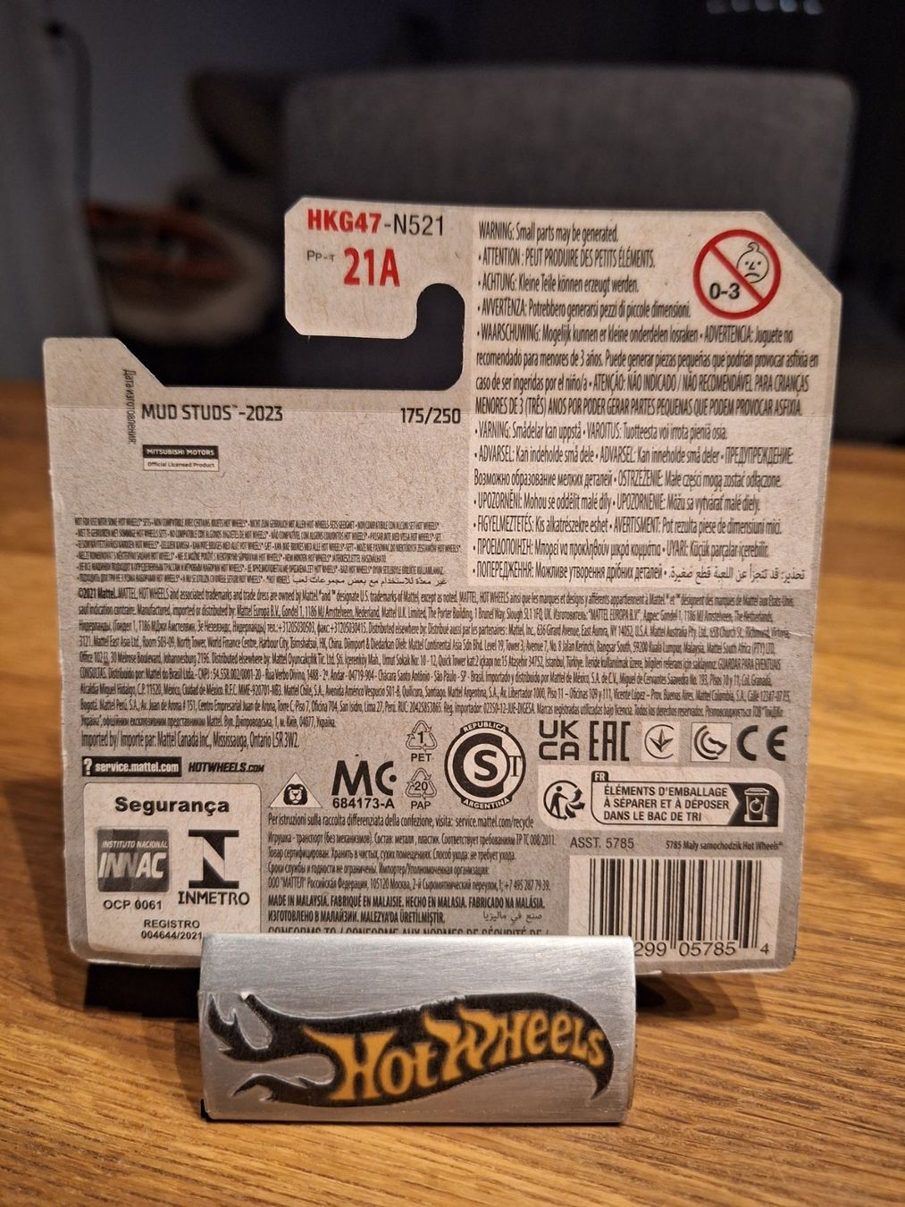 Hot Wheels Modellini d'auto: Hot Wheels Mud Studs 2023 Mitsubishi Pajero Evolution 3/5 S – Nuovo e nell'imballaggio originale da Adlikon venduto da Mmartin0 1
