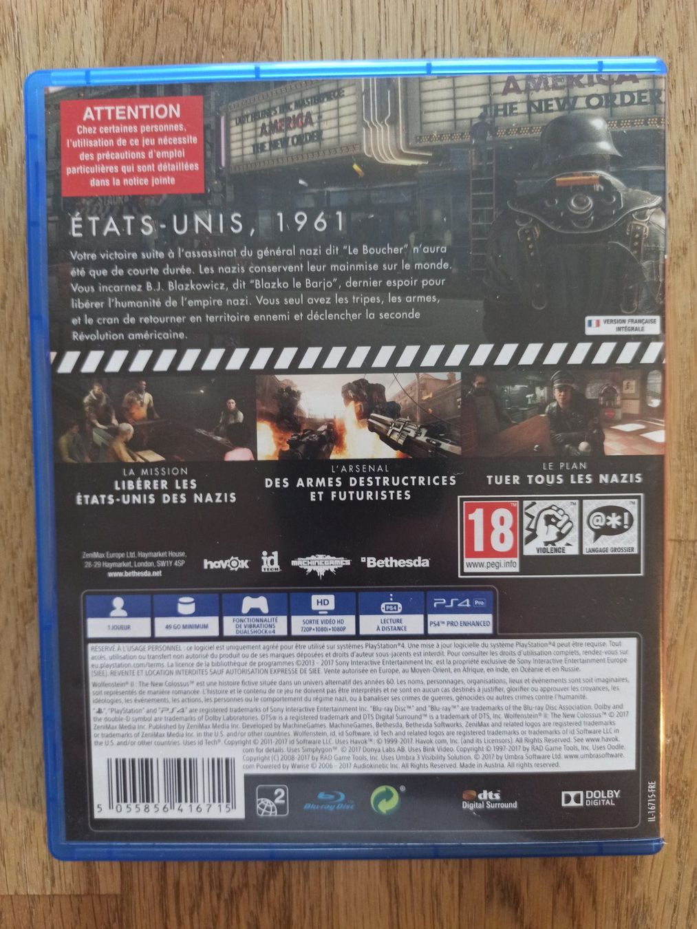 Giochi: Wolfenstein II The New Colossus / Wolfenstein 2 PS4 / PS5 – Usato da Oberweningen venduto da mar_87mx 1