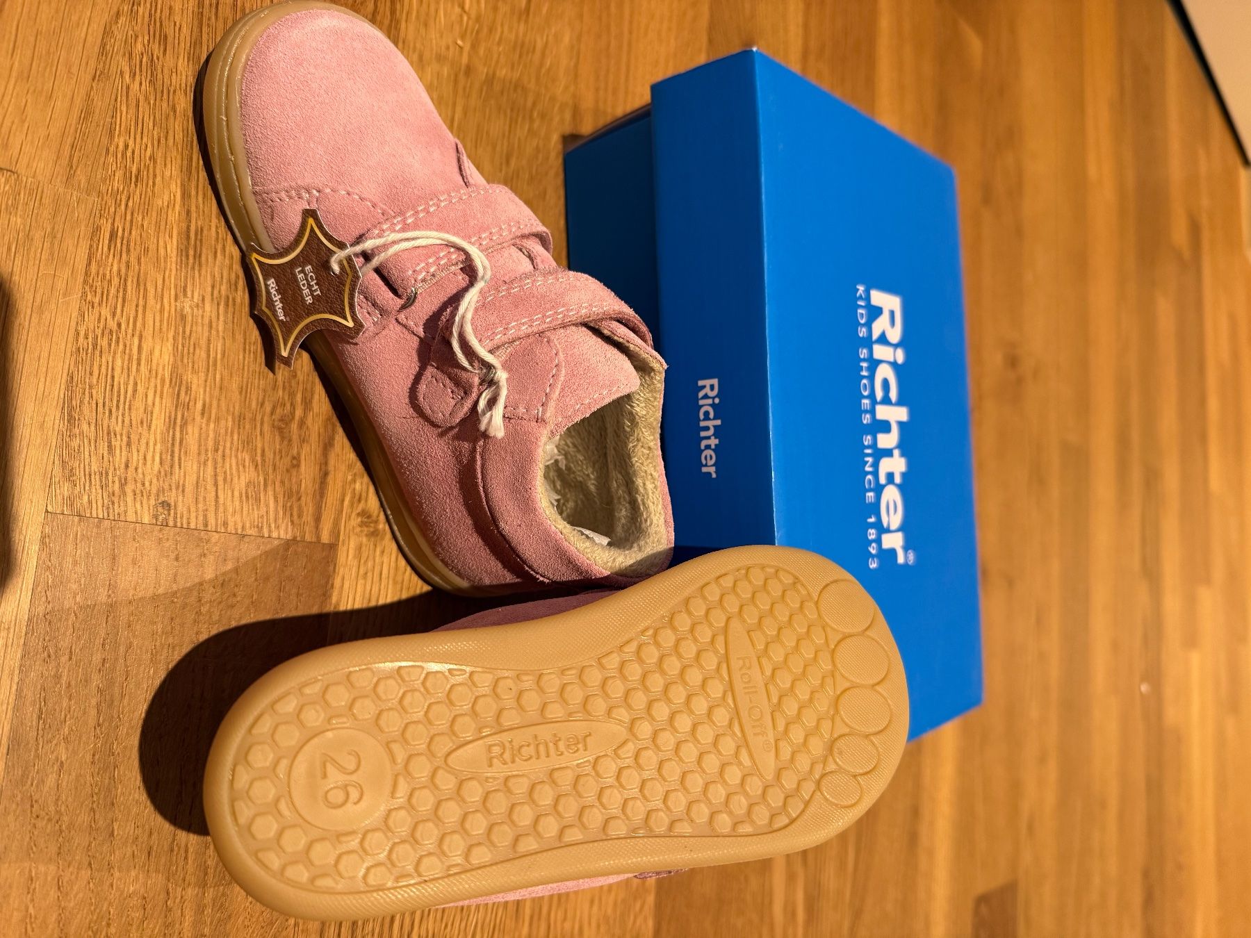 Scarpe per ragazze: Richter Übergangsschuhe 26 neu , Leder – Nuovo e nell'imballaggio originale da Bettwil venduto da Tija007 1
