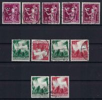 Deutsches Reich 1936 tolle Werte gest.
