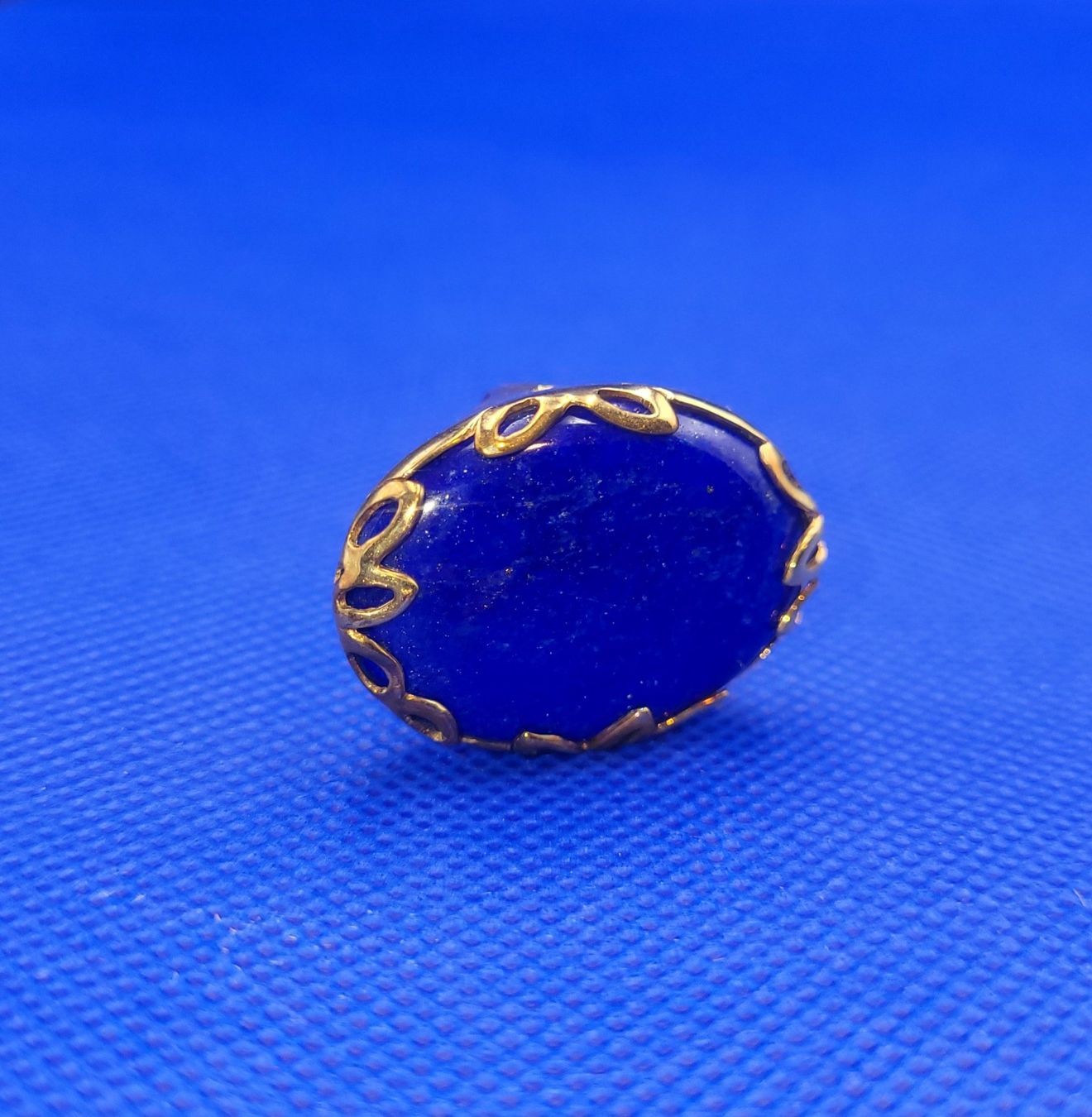 Ringe: 375 Massiv Gold Ring Mit Lapislazuli – Gebraucht aus Wald ZH von Aniade 6