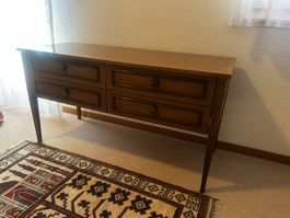 Kommode mit 4 Schubladen Holz braun (50)