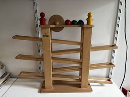 Kugelbahn holzspielzeug Nic und cubio