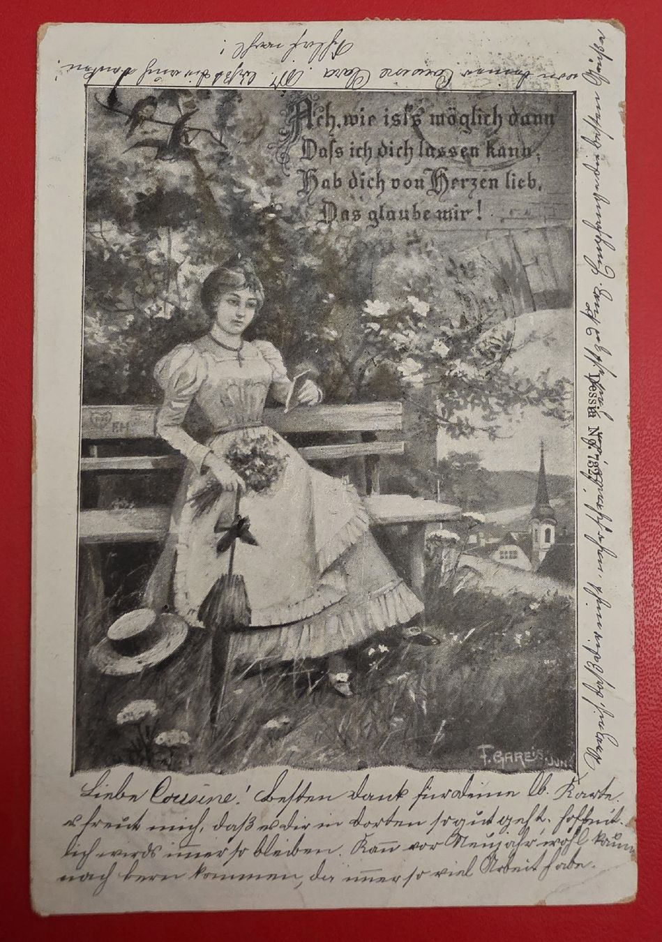 Ansichtskarten: Postkarte 1900 – Gebraucht aus Bern von Kocholo 6
