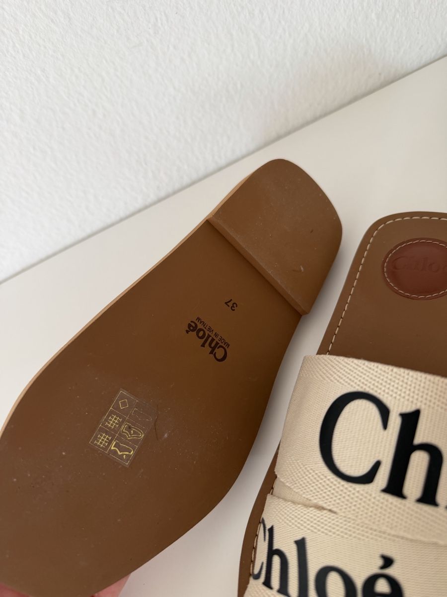 Chloé Damenschuhe: Chloé Pantoletten WOODY Gr. 37 – Neu (gemäss Beschreibung) aus Frauenfeld von Mibaj 2