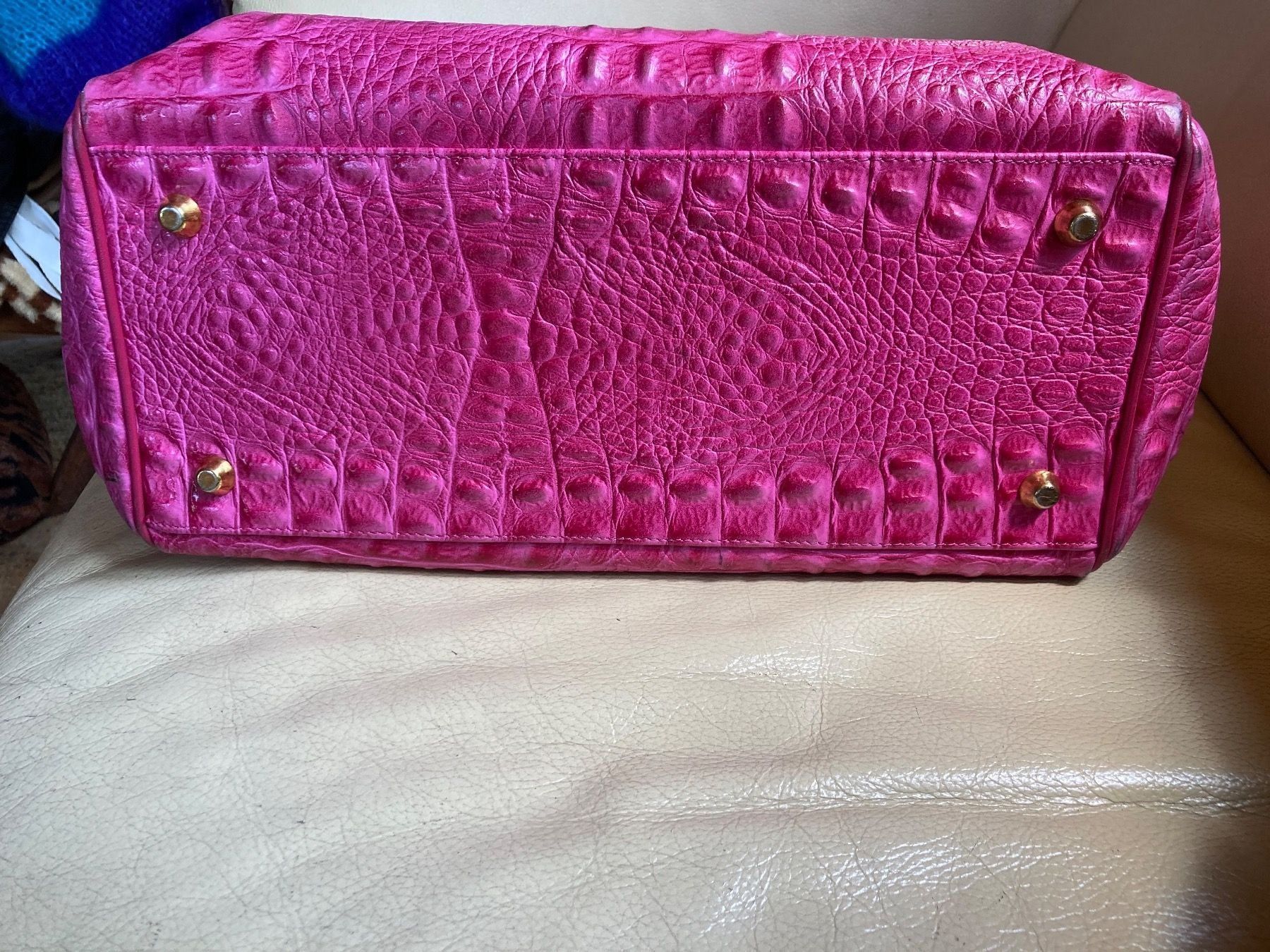 Borse da donna: Tasche mit KROKO PRÄGUNG – Nuovo (secondo la descrizione) da Langnau am Albis venduto da Judithsebi 3