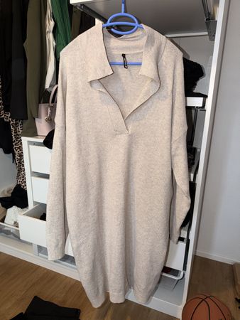Damen Strickkleid beige Grösse XL neu