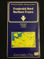 Alte Land- Karte Frankreich Nord