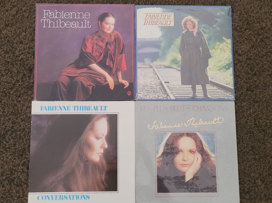 Schallplatten: 4 LP  Fabienne Thiebeault – Gebraucht aus Martigny von MZ-67