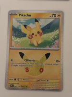 Carte Pokémon PIKACHU 25 30ans fr