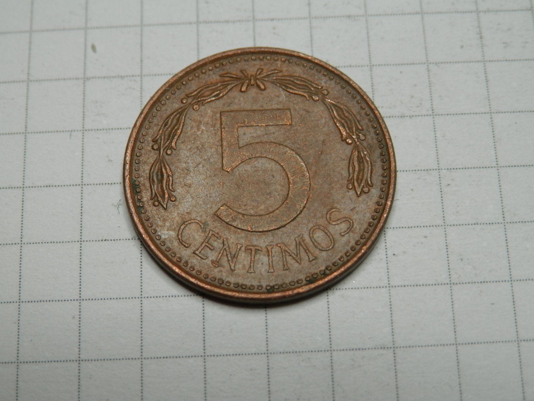 Tutti le monete: Venezuela 5 Centimos, 1974 – Usato da Weiach venduto da weiach81 1