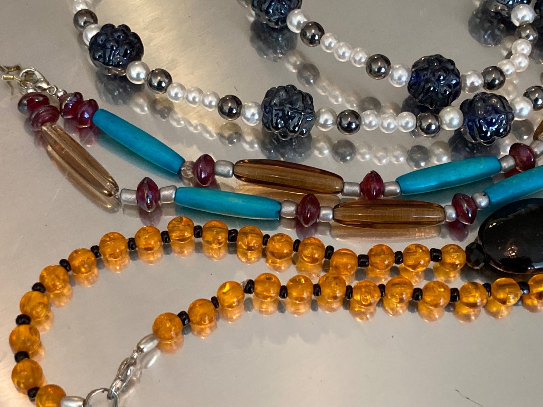 Catenine: Lot 3 colliers vintage – Usato da Marly venduto da Antigona71 3
