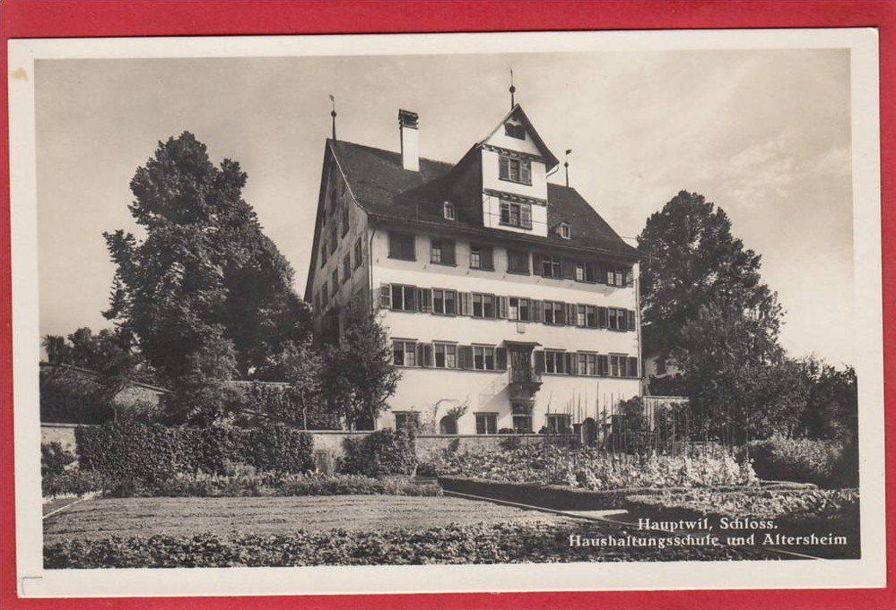 Cartoline postali: HAUPTWIL, SCHLOSS – Usato da Grüningen venduto da Kartenlaube