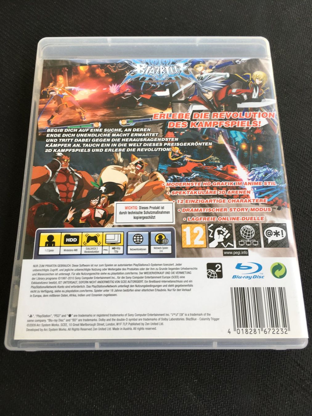 Sony Giochi: Blazblue - Calamity Trigger -  PS3 / Playstation 3 – Usato da St.Gallen venduto da sjosjo 1