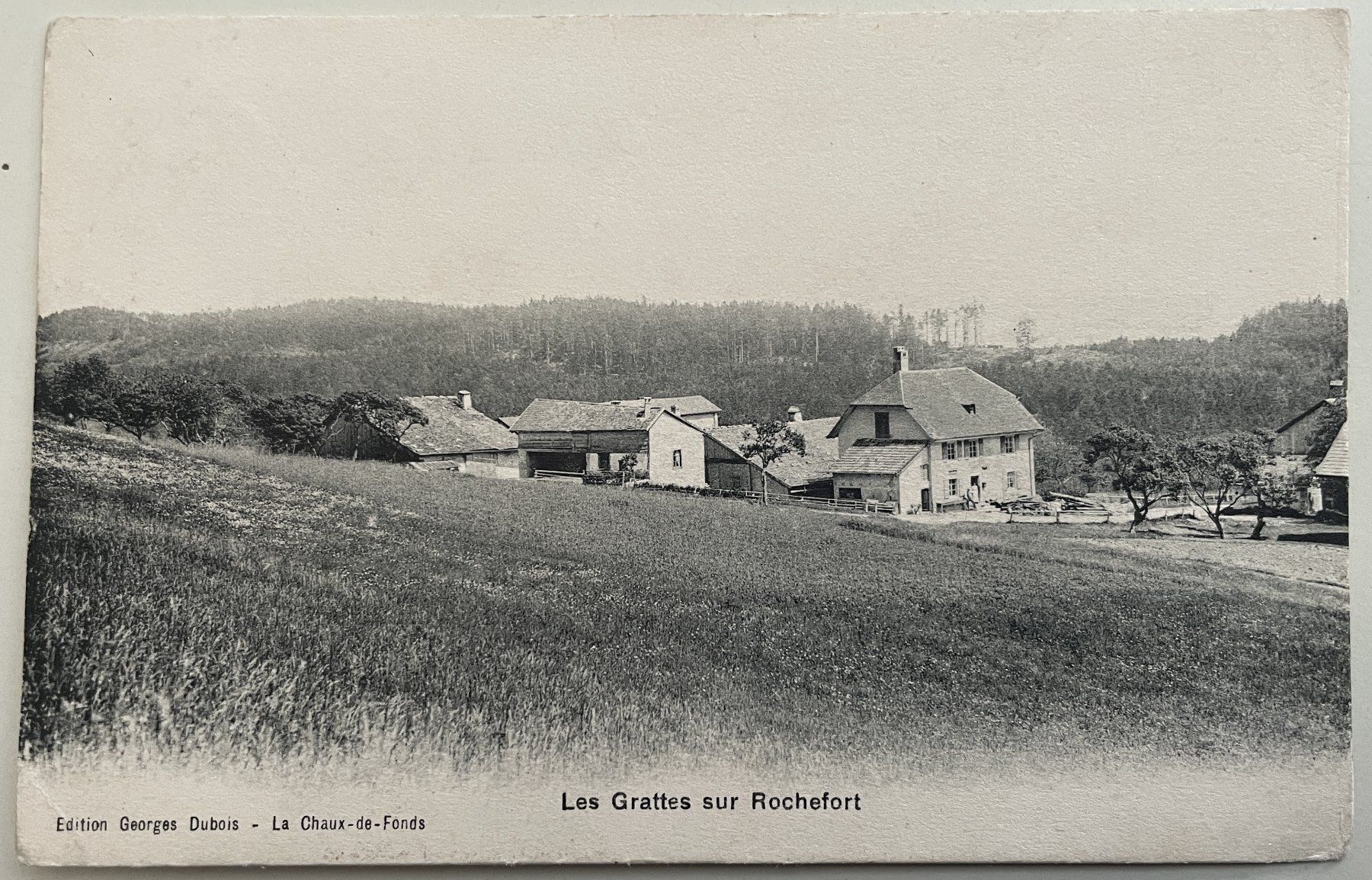 Cartes postales: Les Grattes Rochefort – D'occasion à Savagnier par Ne2065