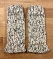 Weisse Pulswärmer ❄️ mit bunten Punkten - NEU