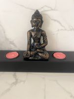 Buddha-Teelichthalter für 4 Teelichter – 40 cm