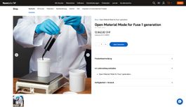 License Open Material Mode for Fuse 1 generation