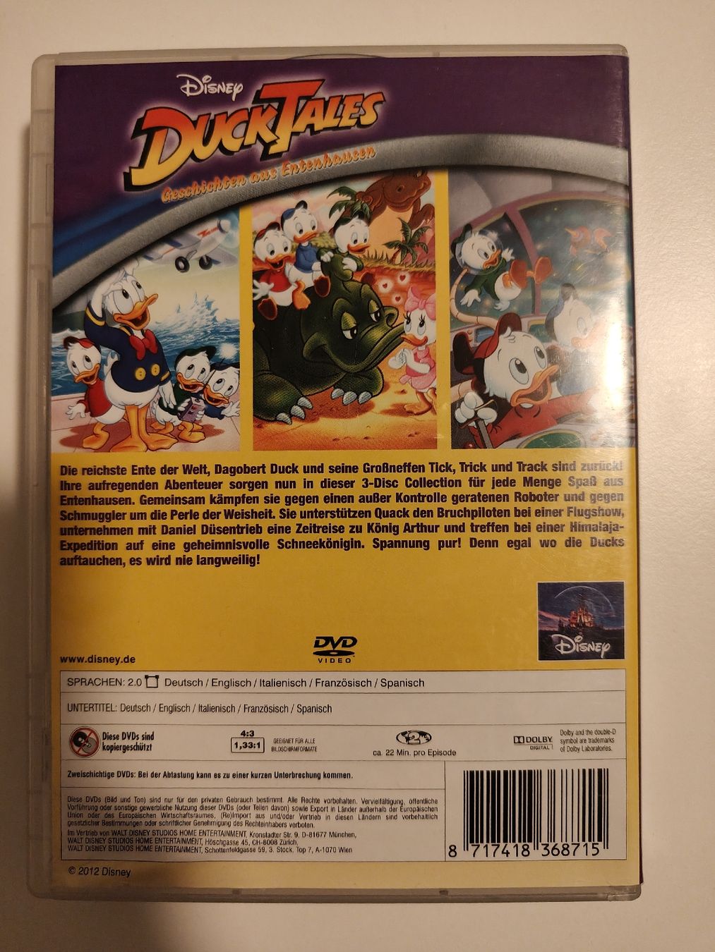 Tutti i DVDs: Duck Tales DVD Collection 1 – Usato da Gasel venduto da Realrumblejack 1