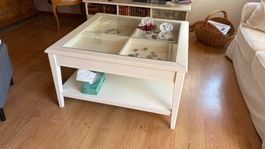 TV-Möbel, Couchtisch mit Glasplatte und Sideboard