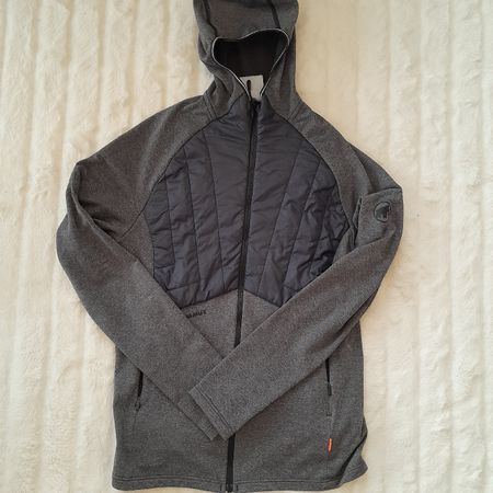Mammut Veste à Capuche Grise, Taille M, Parfait État!