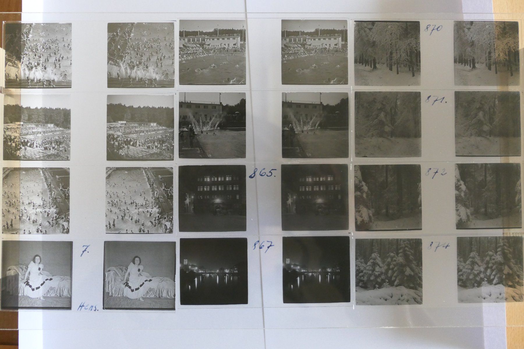 Fotocamera: Antikes Stereoskop-Set Handviewer + 38 originale Glasplatten – Usato da Greifensee venduto da Freakler 6