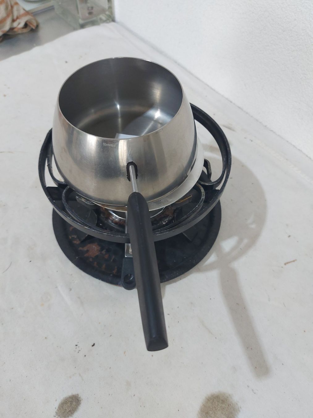 Elettrodomestici da cucina: Fondue Sets mit Caquelon und Rechaud (8) – Usato da Rheinau venduto da profitronic.shop 6