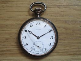 Antike Taschenuhr  ZENITH  Silber 0,800