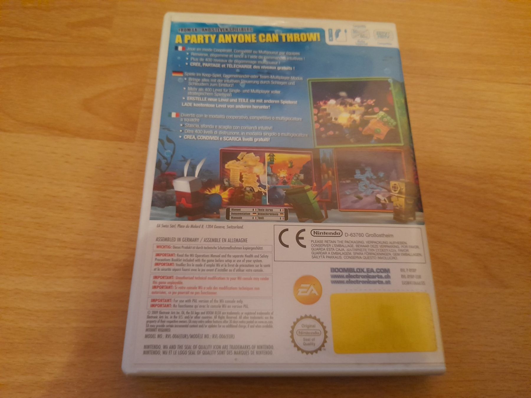 Nintendo Spiele: Wii Spiel: Boom Blox Smash Party – Gebraucht aus Lustmühle von chevi03 2