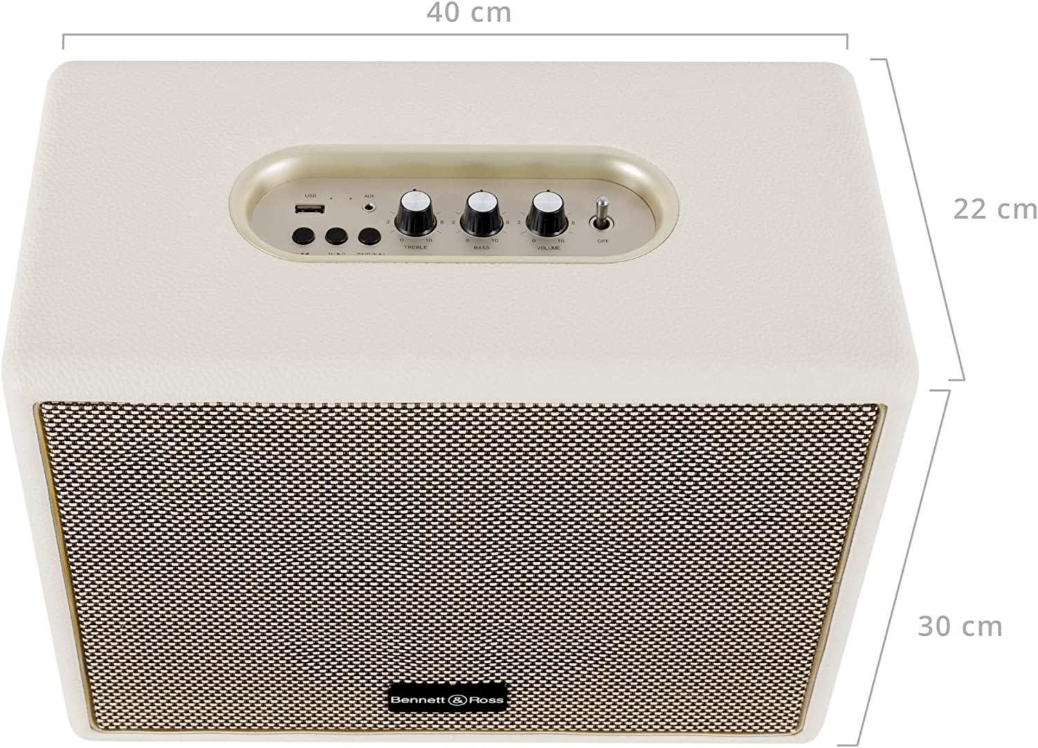 Casse acustiche: Bennett&Ross BB-880CW Blackmore Weiß – Nuovo e nell'imballaggio originale da Bottighofen venduto da zaap 4