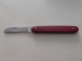 Gärtnermesser Victorinox rot mit einer Klinge gebraucht