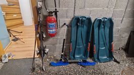 Luge, snow trottinette