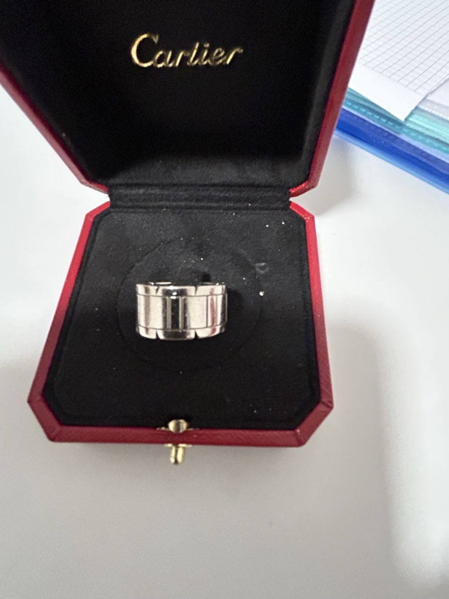 Cartier Anelli: Cartier bague Tank or blanc – Usato da Burgdorf venduto da nat_kfq5 4